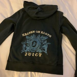 Juicy Couture Zip Up Sweatshirt